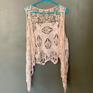 Crocheted vest